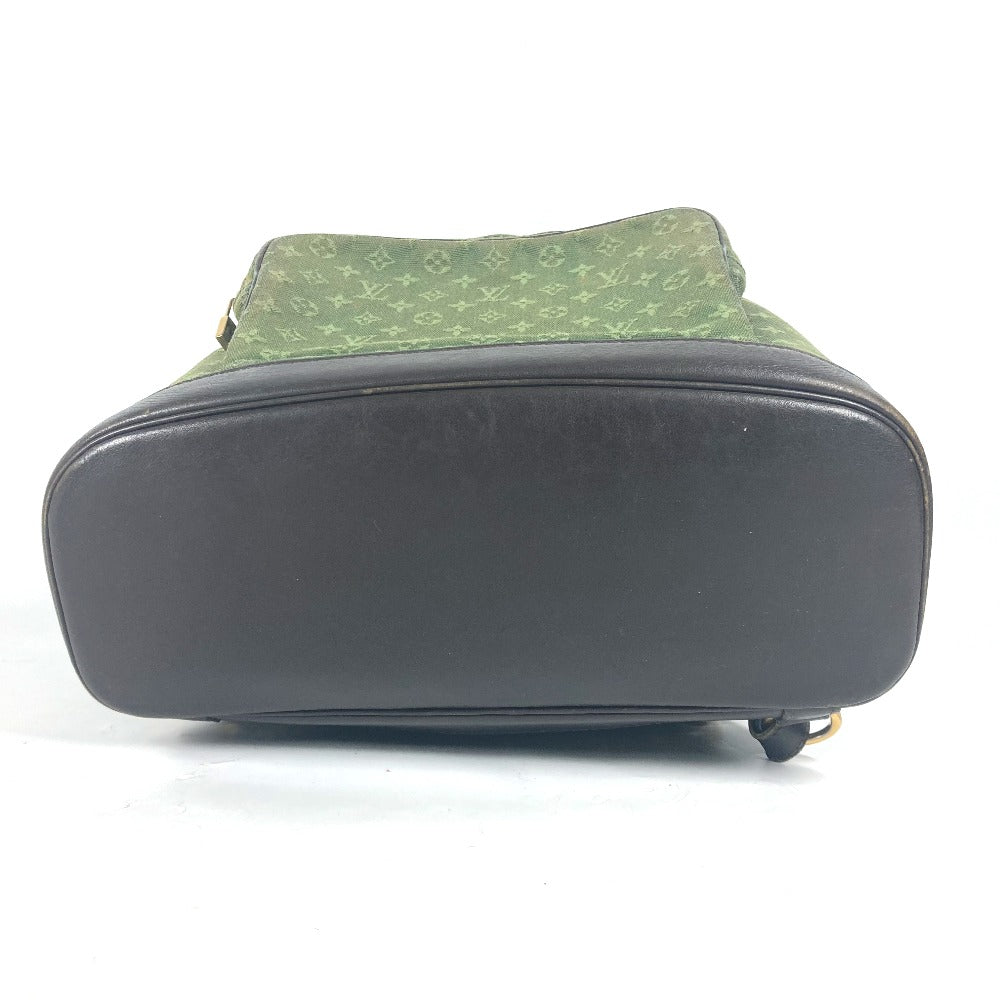LOUIS VUITTON Backpack M92456 Monogram mini canvas khaki Monogram mini Montsouris GM