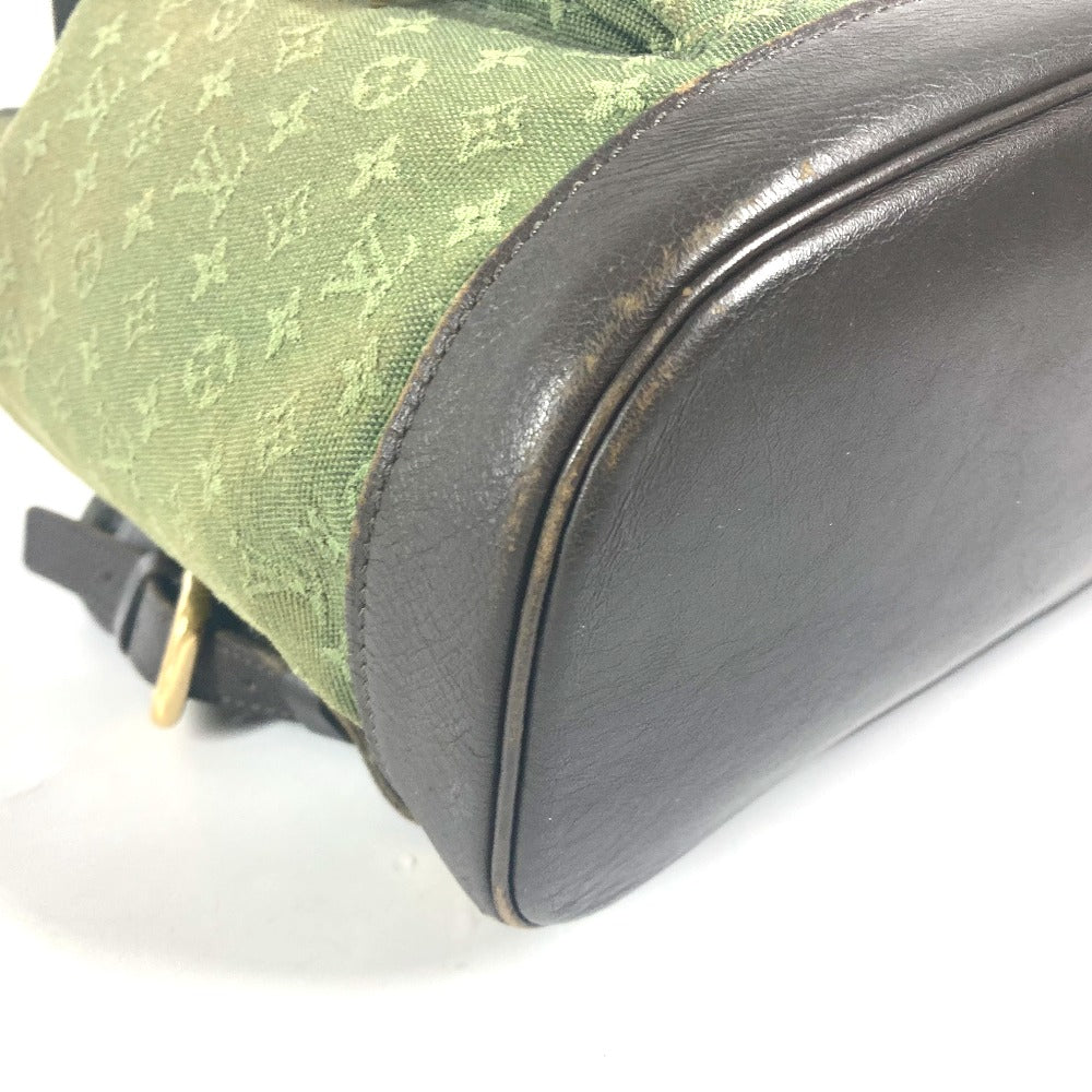 LOUIS VUITTON Backpack M92456 Monogram mini canvas khaki Monogram mini Montsouris GM