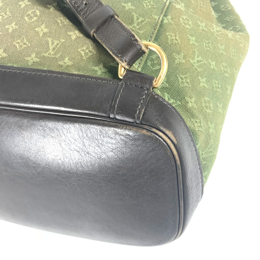 LOUIS VUITTON Backpack M92456 Monogram mini canvas khaki Monogram mini Montsouris GM