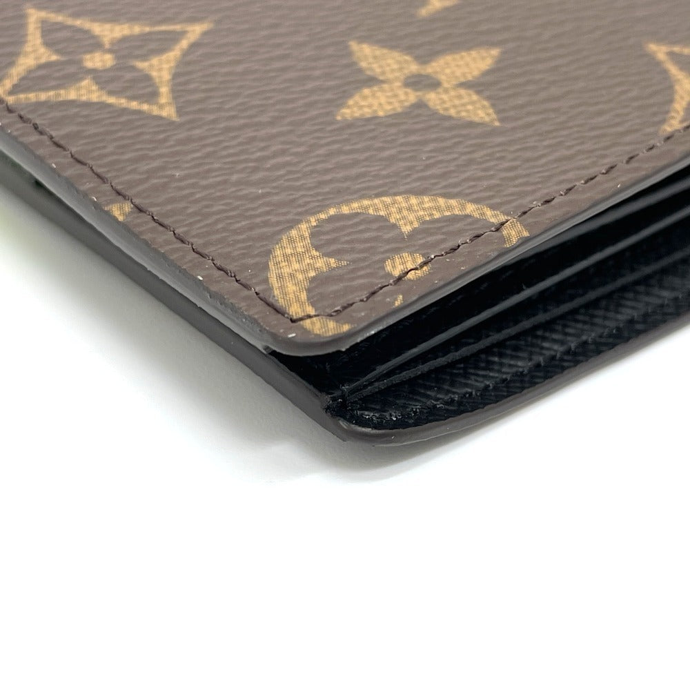 LOUIS VUITTON Folded wallet Monogram canvas Brown Animal Monogram Portefeuille Slender NM
