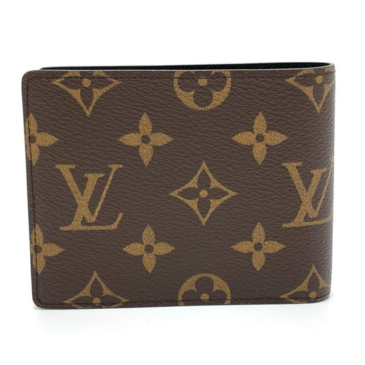 LOUIS VUITTON Folded wallet M80156 Monogram canvas Brown Animal Monogram Wallet