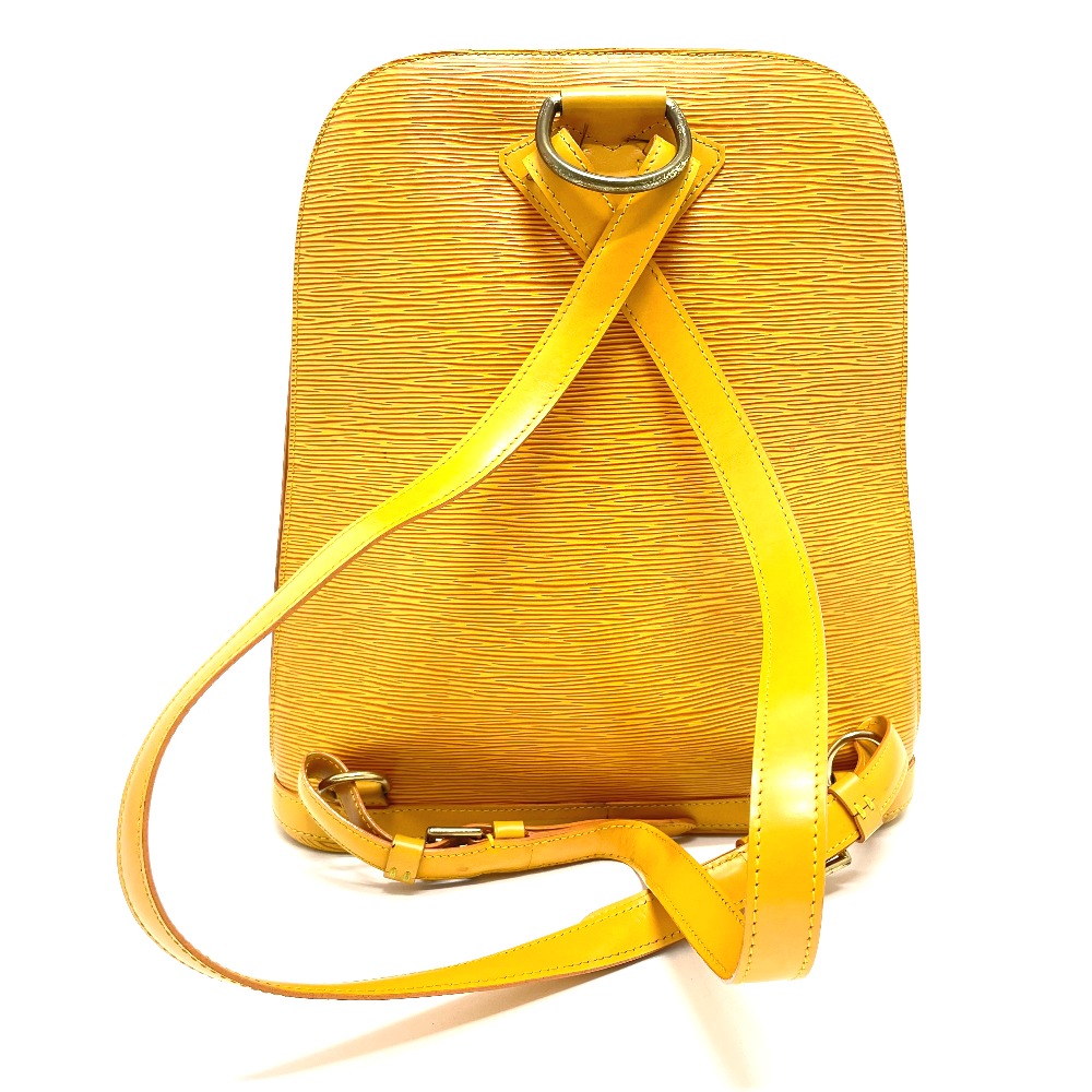 LOUIS VUITTON Backpack M52299 Epi Leather yellow Epi Coblanc unisex(Unisex) Used