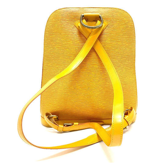LOUIS VUITTON Backpack M52299 Epi Leather yellow Epi Coblanc unisex(Unisex) Used