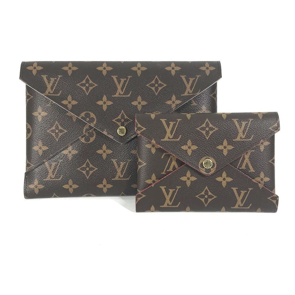 LOUIS VUITTON Clutch bag M62034 Monogram canvas Brown Monogram Pochette Kirigami