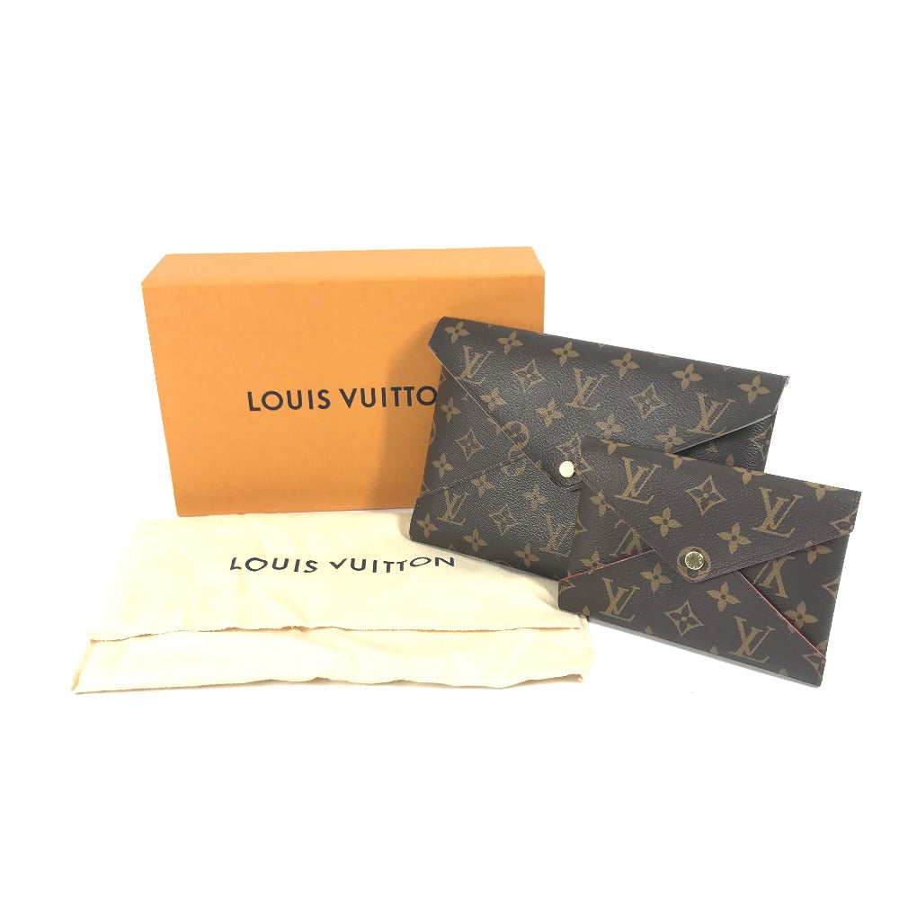 LOUIS VUITTON Clutch bag M62034 Monogram canvas Brown Monogram Pochette Kirigami