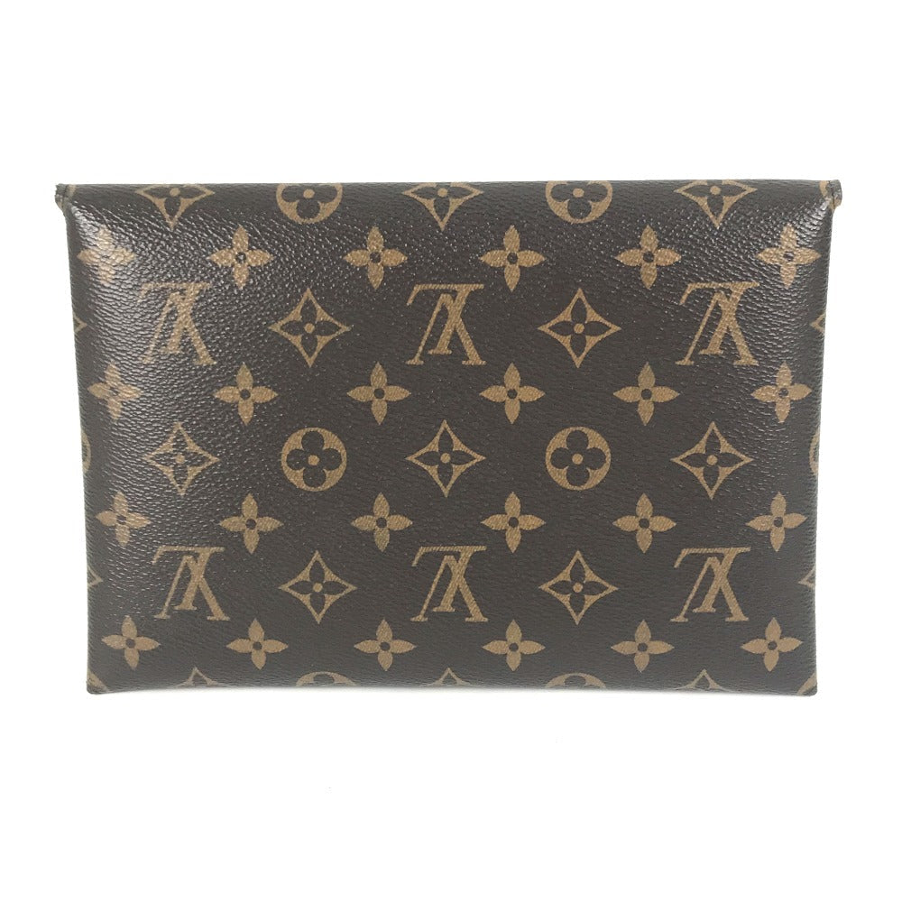 LOUIS VUITTON Clutch bag M62034 Monogram canvas Brown Monogram Pochette Kirigami