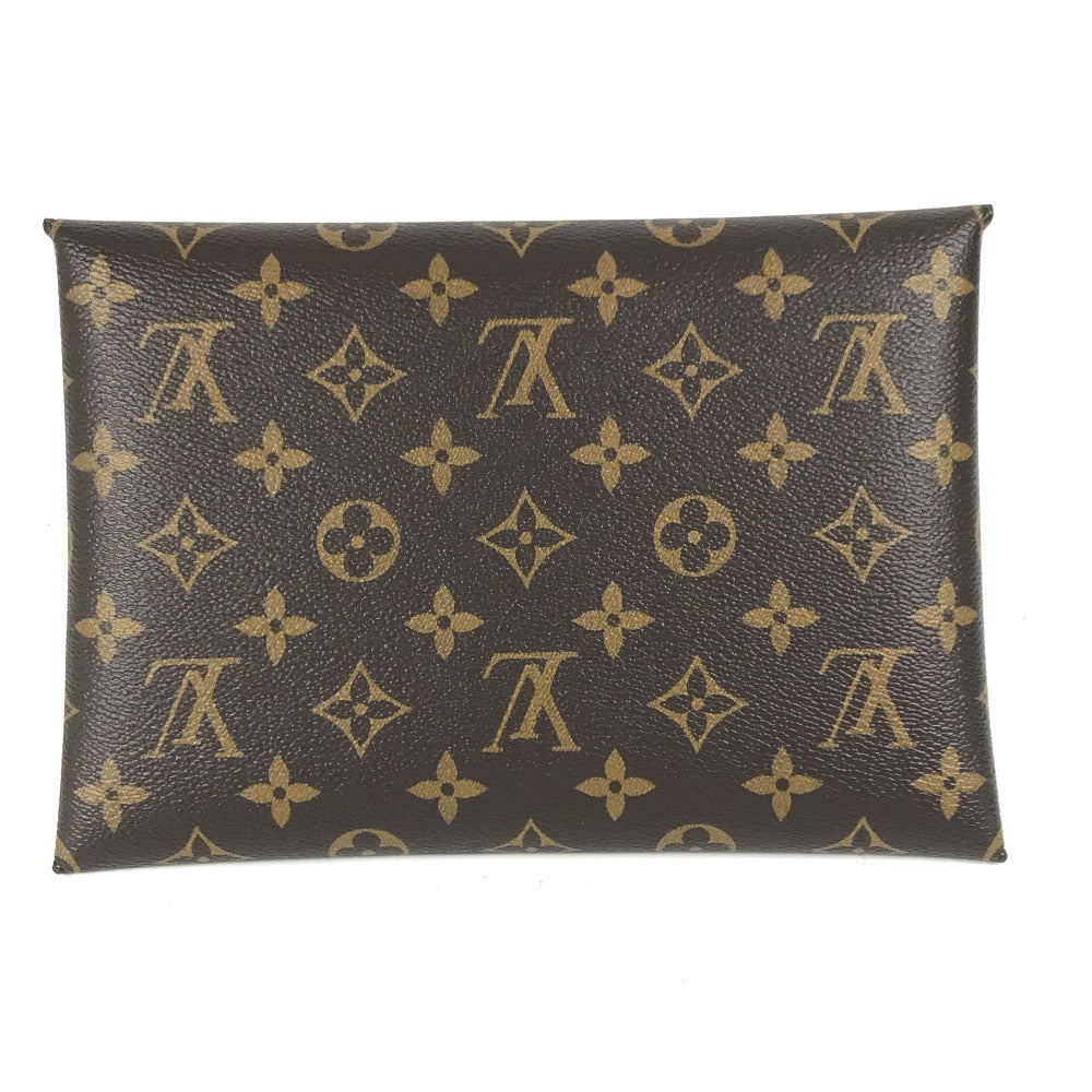 LOUIS VUITTON Clutch bag M62034 Monogram canvas Brown Monogram Pochette Kirigami