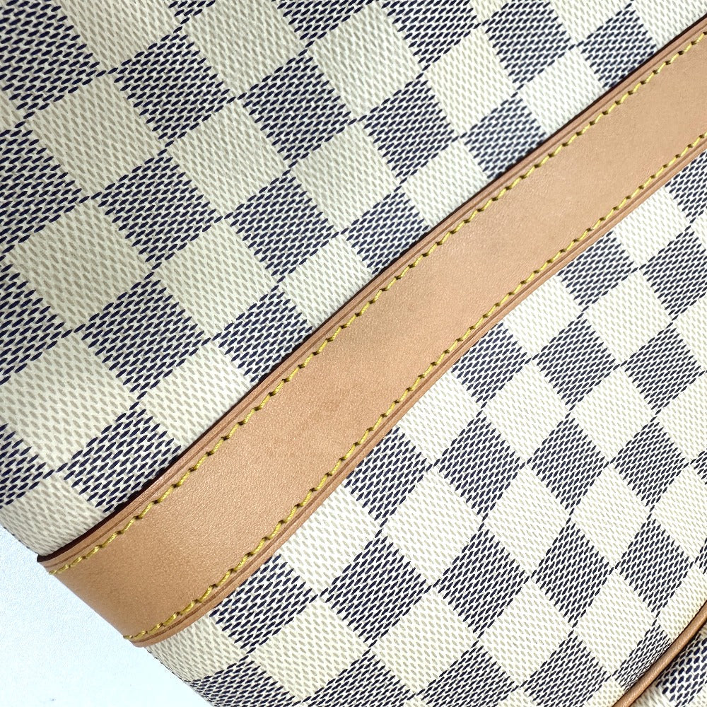 LOUIS VUITTON Boston Duffel bag N48223 Damier Azur Canvas white Damier Azur Keepall bandouliere 45