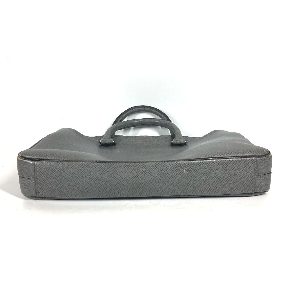 LOUIS VUITTON Business bag M32711 Taiga Leather gray Taiga Taiga Porto Document Business PDB mens Used