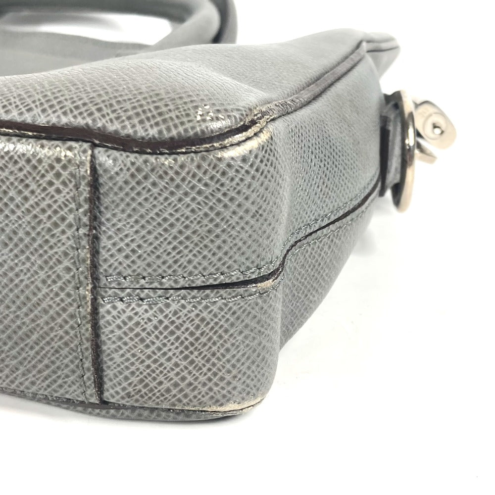 LOUIS VUITTON Business bag M32711 Taiga Leather gray Taiga Taiga Porto Document Business PDB mens Used