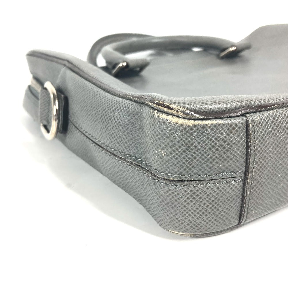 LOUIS VUITTON Business bag M32711 Taiga Leather gray Taiga Taiga Porto Document Business PDB mens Used