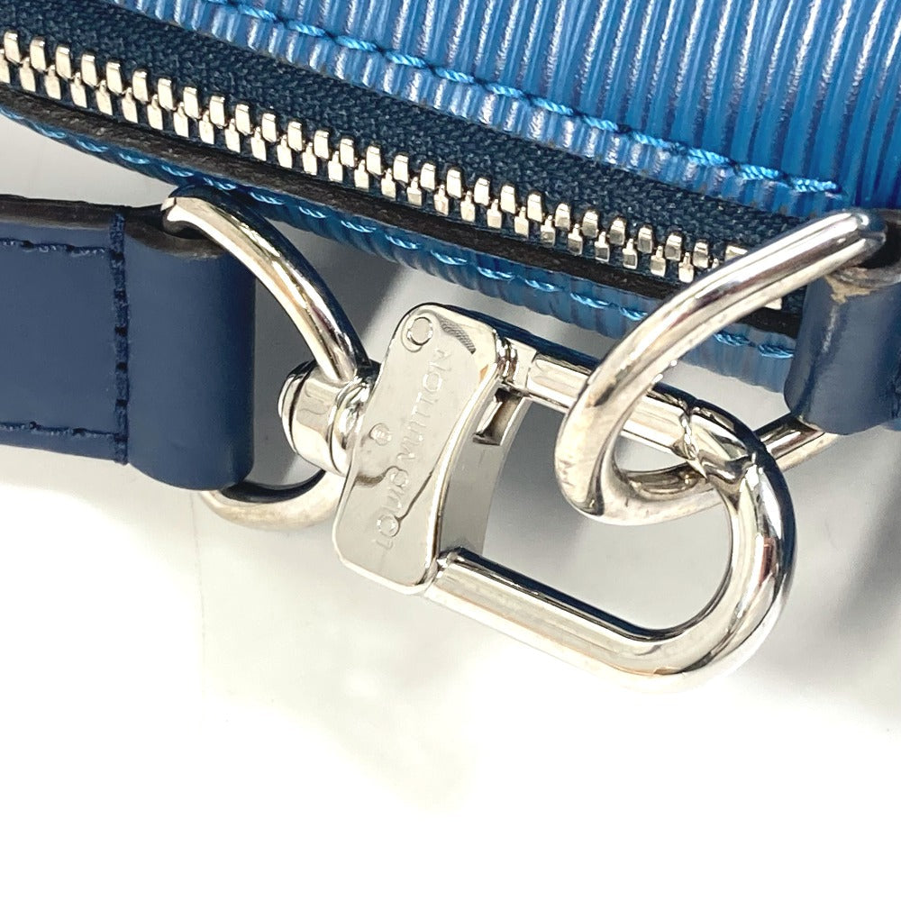 LOUIS VUITTON Business bag M51700 Epi Leather blue Porto documan Jules PDJ Handbag mens Used
