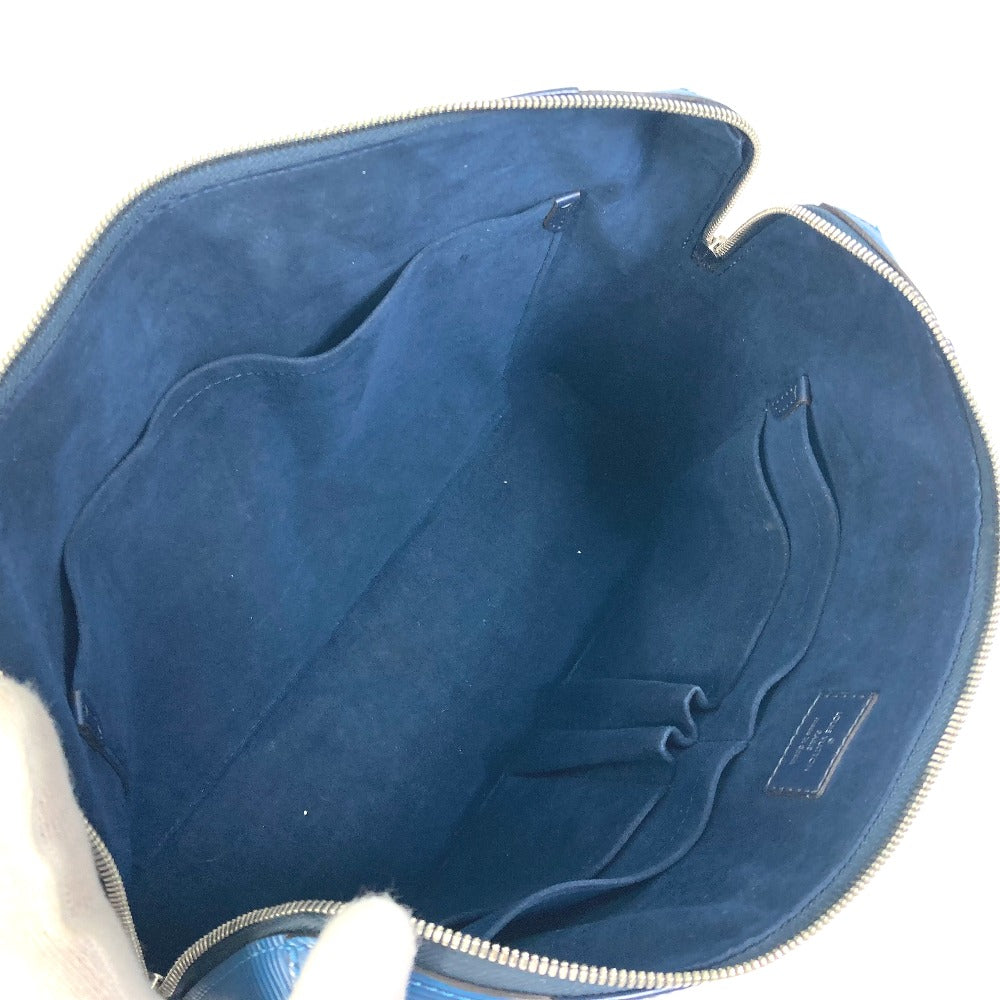LOUIS VUITTON Business bag M51700 Epi Leather blue Porto documan Jules PDJ Handbag mens Used