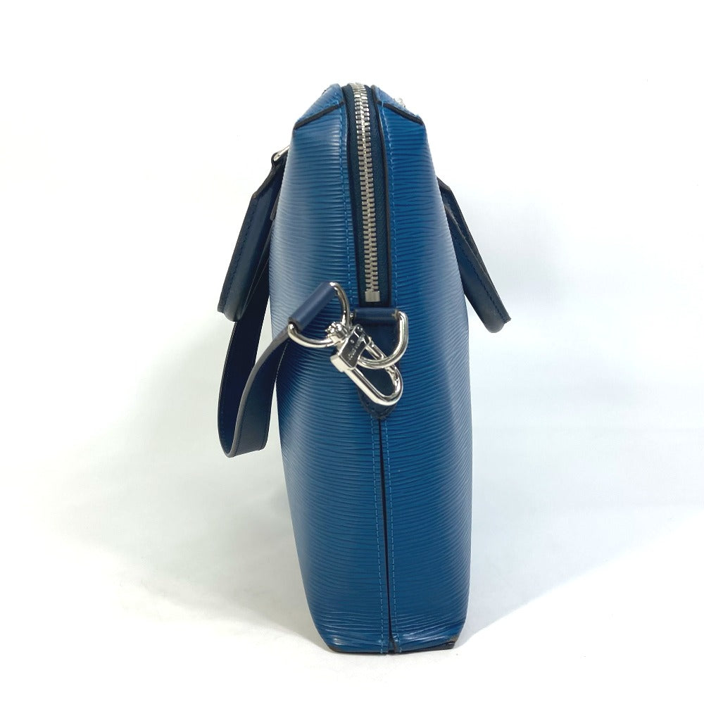 LOUIS VUITTON Business bag M51700 Epi Leather blue Porto documan Jules PDJ Handbag mens Used