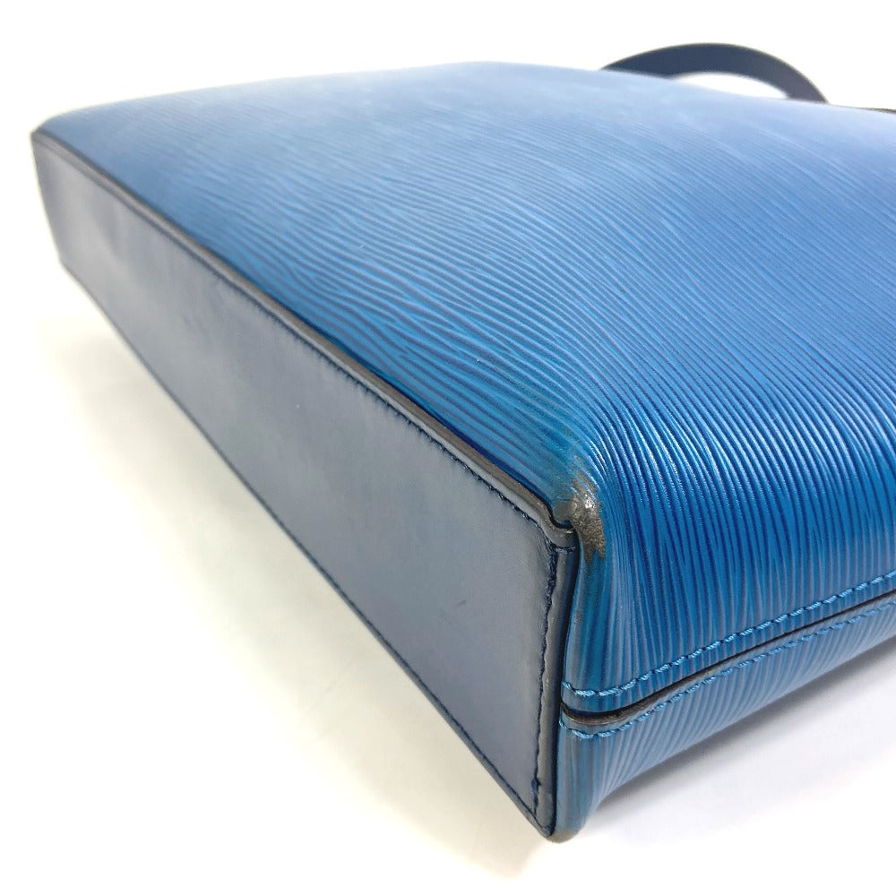LOUIS VUITTON Business bag M51700 Epi Leather blue Porto documan Jules PDJ Handbag mens Used