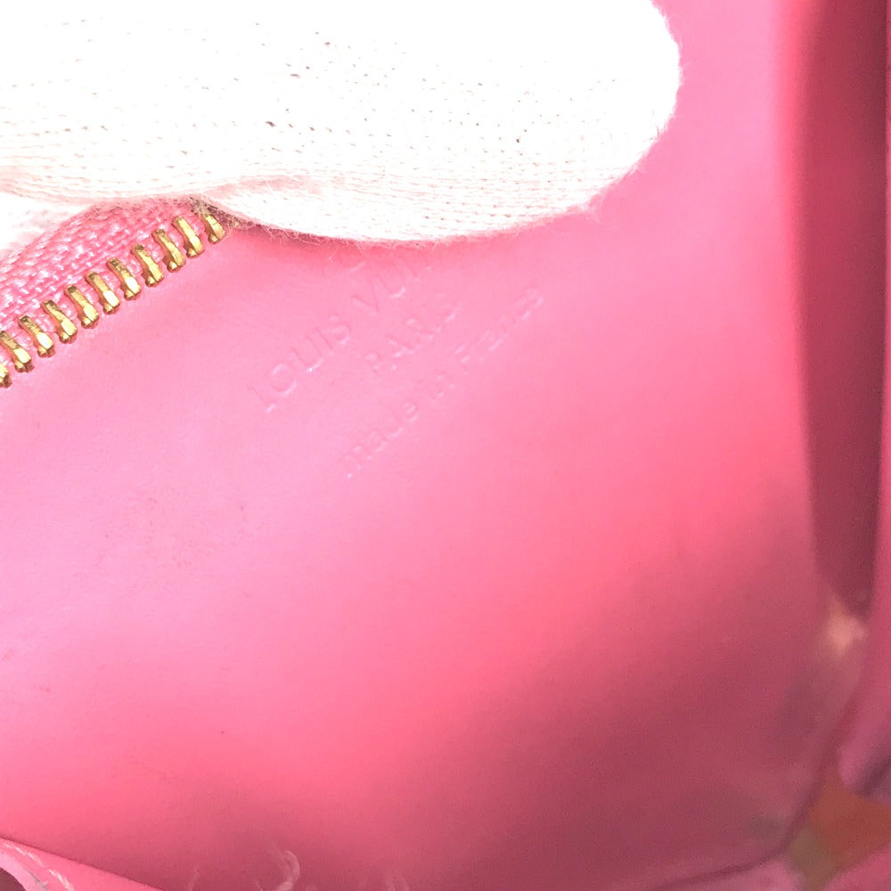 LOUIS VUITTON Coin case M90496  Monogram Vernis pink Monogram Vernis Porto Monecourt Heart