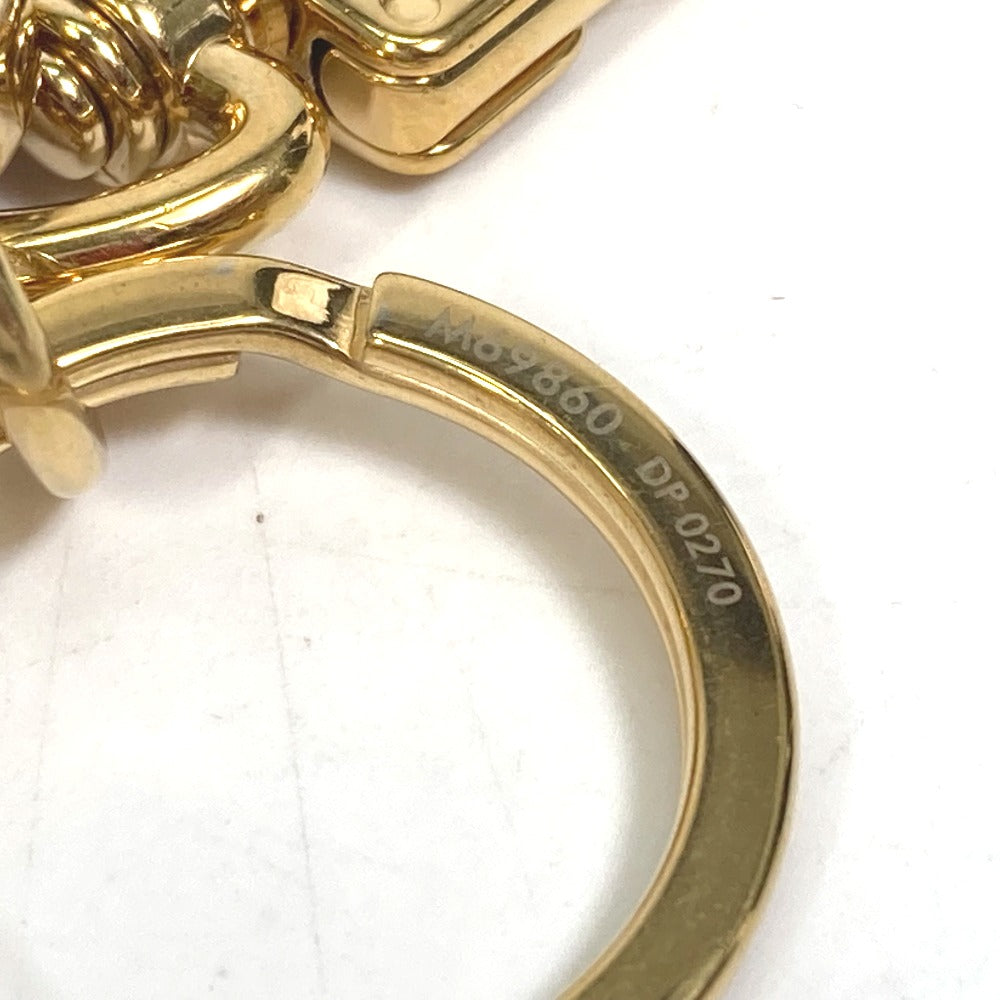 LOUIS VUITTON Bag charm M69860 metal gold Porto Cle Charm Vivienne Key ring unisex(Unisex) Used