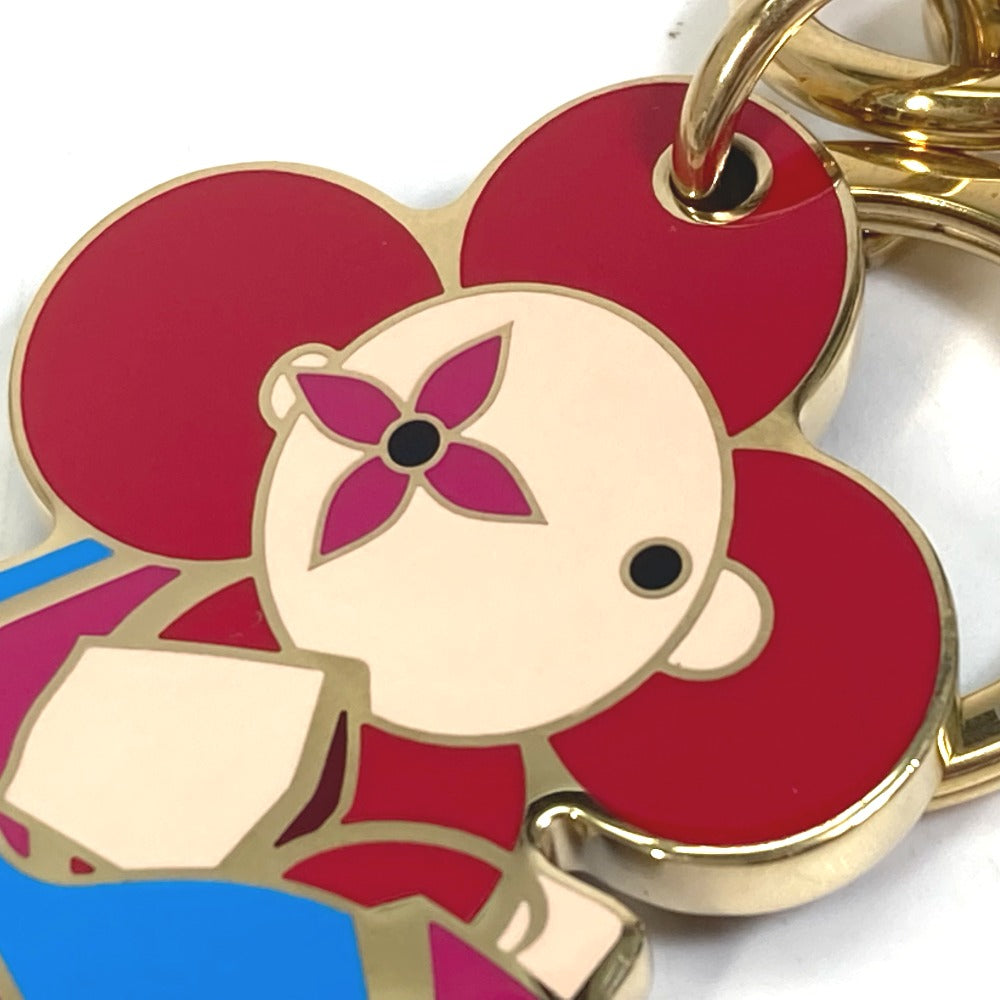 LOUIS VUITTON Bag charm M69860 metal gold Porto Cle Charm Vivienne Key ring unisex(Unisex) Used