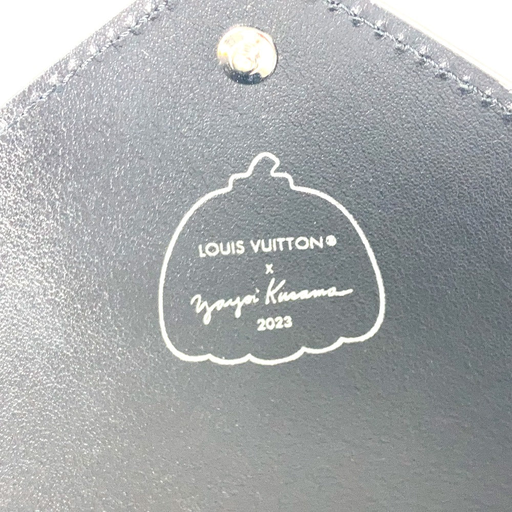 LOUIS VUITTON Clutch bag M81959 Epi Leather black yellow red Epi Yayoi Kusama LVxYK Pochette Kirigami Women Used