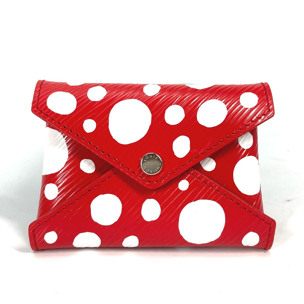 LOUIS VUITTON Clutch bag M81959 Epi Leather black yellow red Epi Yayoi Kusama LVxYK Pochette Kirigami Women Used