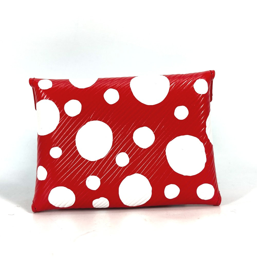 LOUIS VUITTON Clutch bag M81959 Epi Leather black yellow red Epi Yayoi Kusama LVxYK Pochette Kirigami Women Used