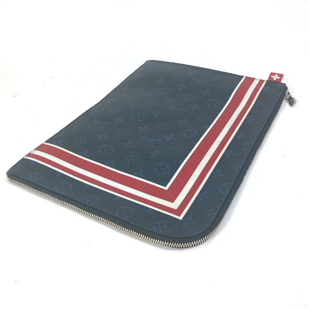 LOUIS VUITTON Clutch bag M61679 Canvas / Monogram Cobalt Canvas Navy Monogram Cobalt Pochette Jules GM mens Used