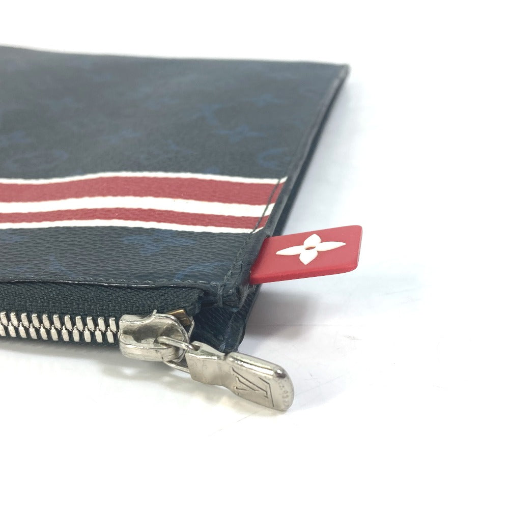 LOUIS VUITTON Clutch bag M61679 Canvas / Monogram Cobalt Canvas Navy Monogram Cobalt Pochette Jules GM mens Used