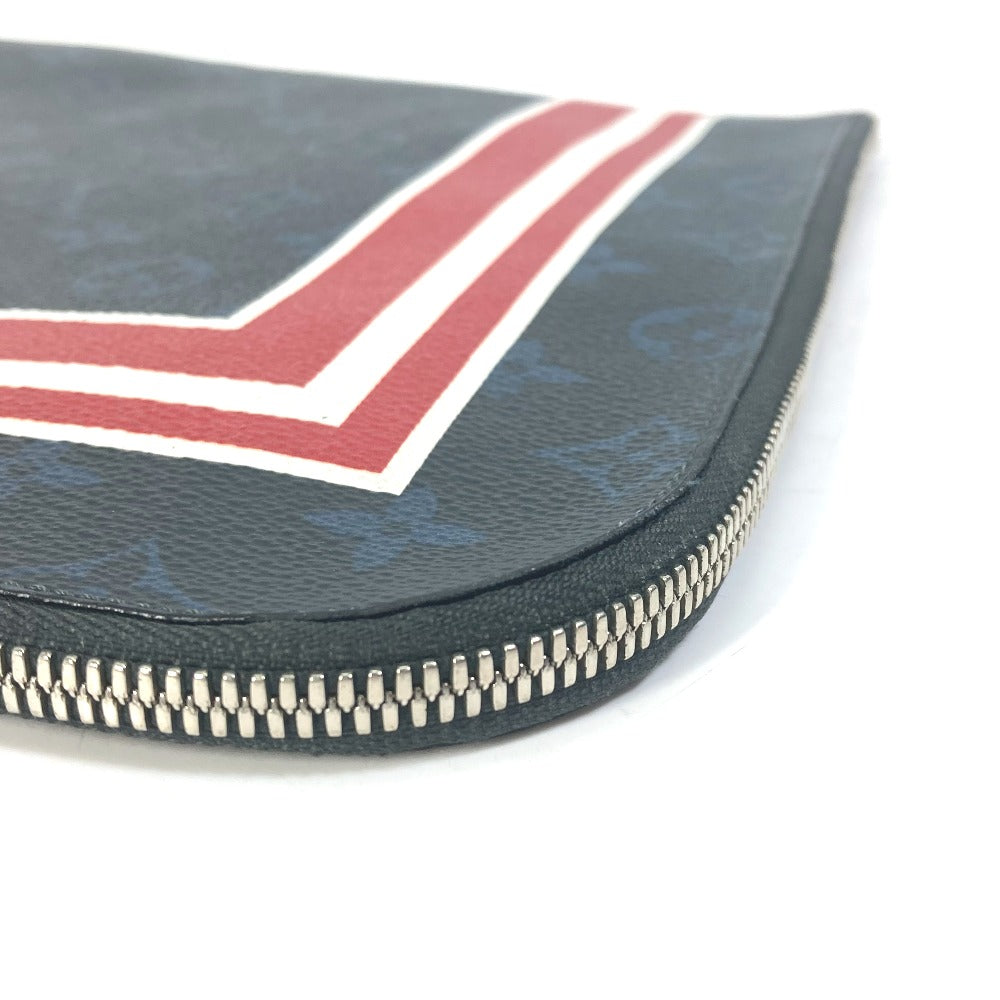 LOUIS VUITTON Clutch bag M61679 Canvas / Monogram Cobalt Canvas Navy Monogram Cobalt Pochette Jules GM mens Used