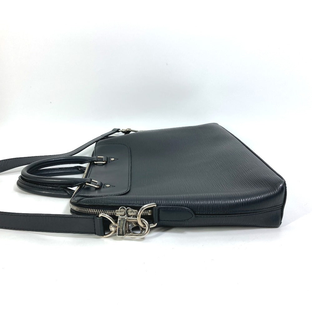 LOUIS VUITTON Business bag N50163 Epi Leather black Epi Porto Documan Jule PDJ mens Used