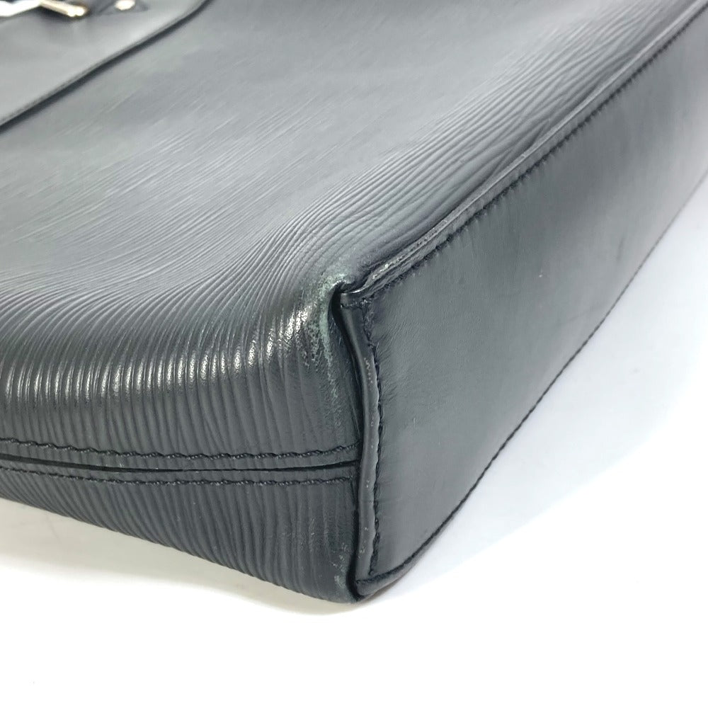 LOUIS VUITTON Business bag N50163 Epi Leather black Epi Porto Documan Jule PDJ mens Used