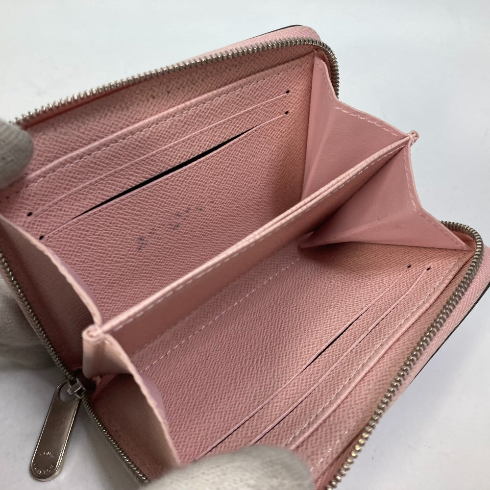 LOUIS VUITTON Coin case M63723 Epi Leather pink epi stories Zip around purse Women Used