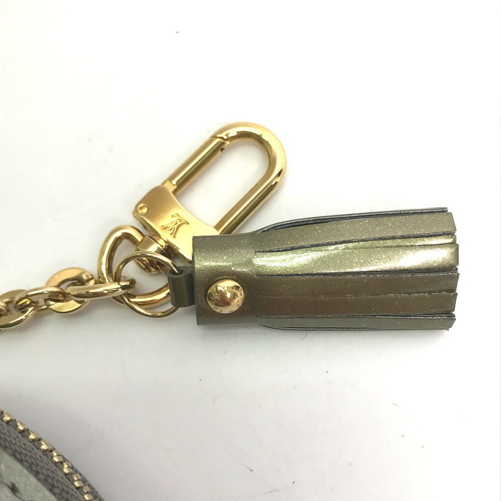 LOUIS VUITTON Coin case M91387 Monogram Vernis Silver Monogram Vernis portomone cock Women Used