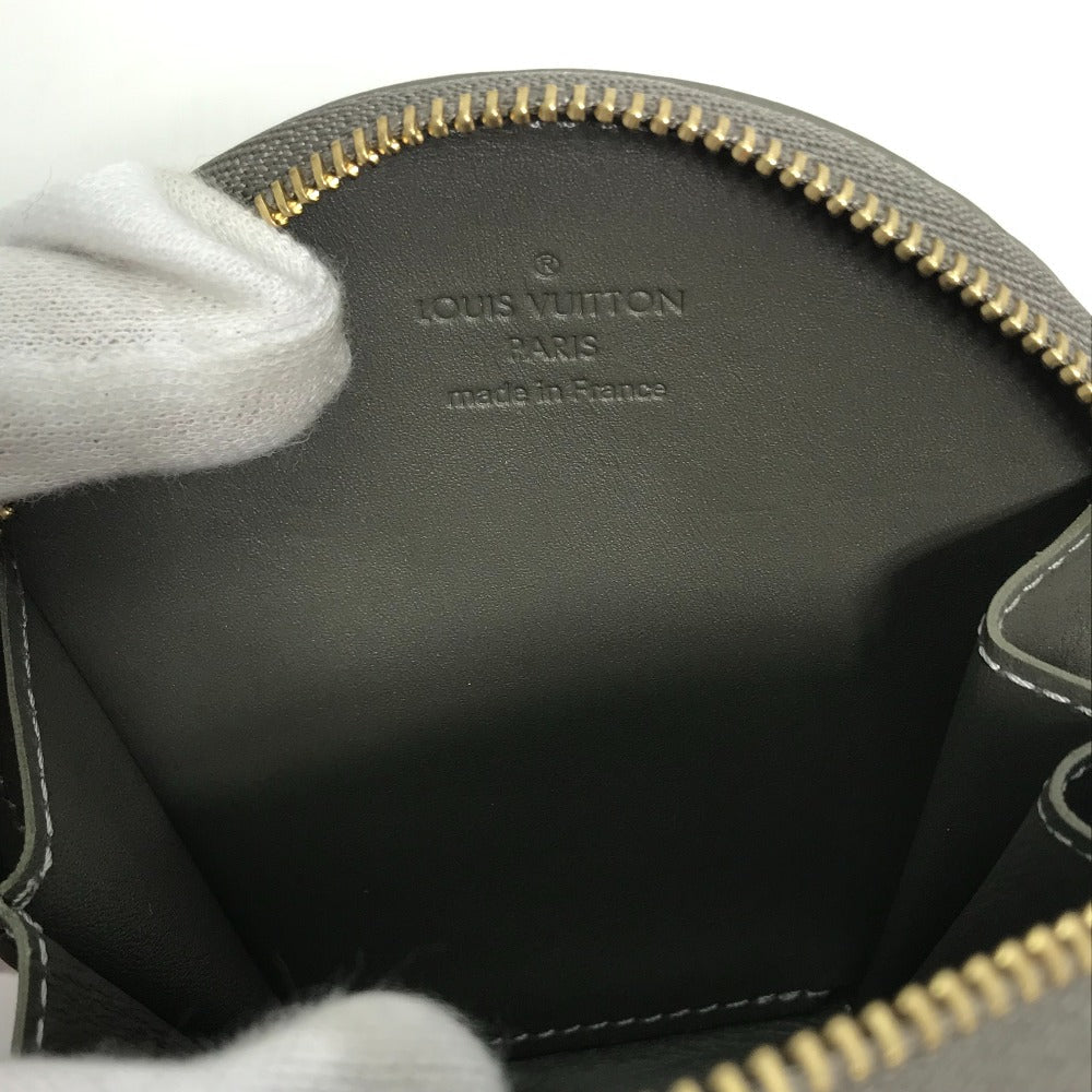 LOUIS VUITTON Coin case M91387 Monogram Vernis Silver Monogram Vernis portomone cock Women Used