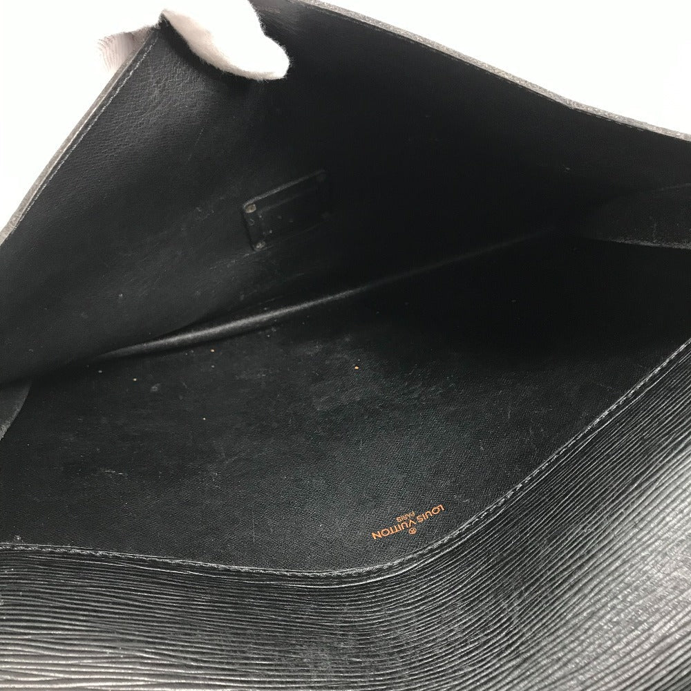LOUIS VUITTON Clutch bag Ｍ54452 Epi Leather black Epi Porto Document Case