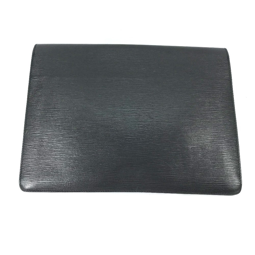LOUIS VUITTON Clutch bag Ｍ54452 Epi Leather black Epi Porto Document Case