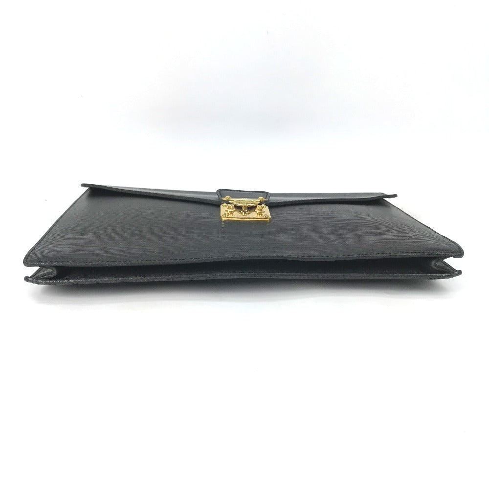 LOUIS VUITTON Clutch bag Ｍ54452 Epi Leather black Epi Porto Document Case