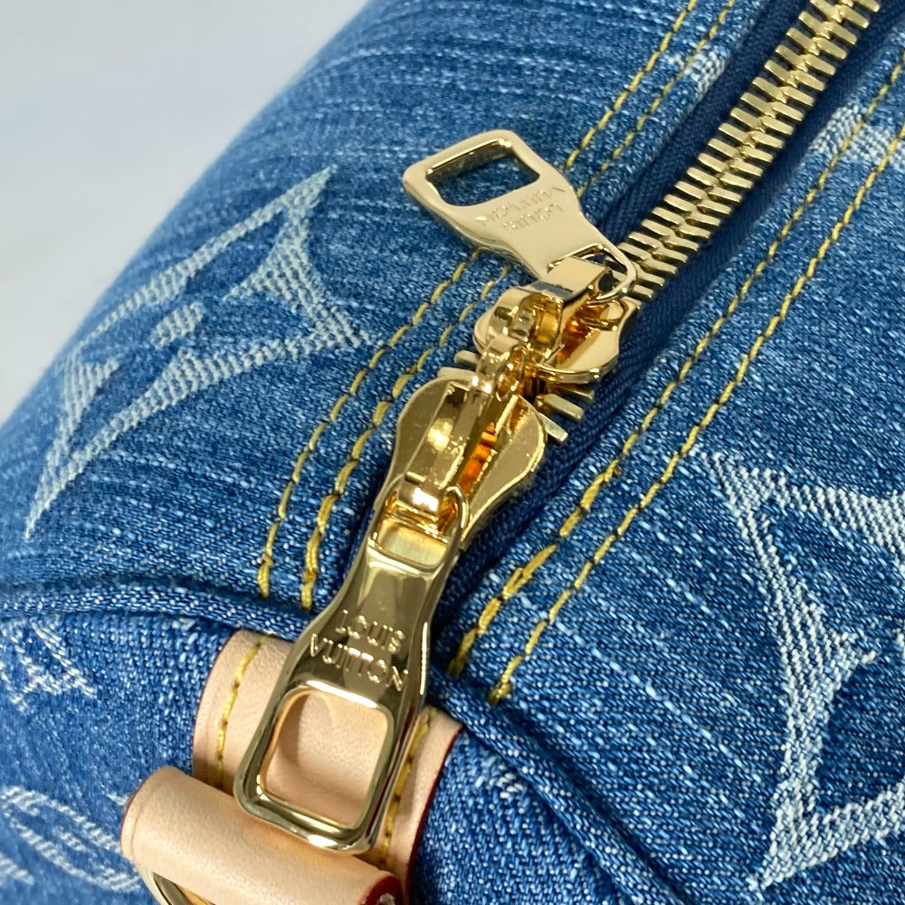 LOUIS VUITTON Boston Duffel bag M24315 Monogram denim blue New LV Remix Keepall ・bandouliere 45