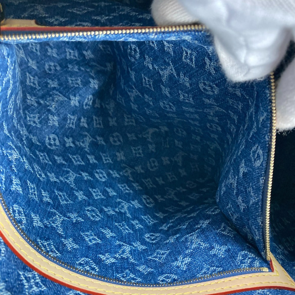 LOUIS VUITTON Boston Duffel bag M24315 Monogram denim blue New LV Remix Keepall ・bandouliere 45