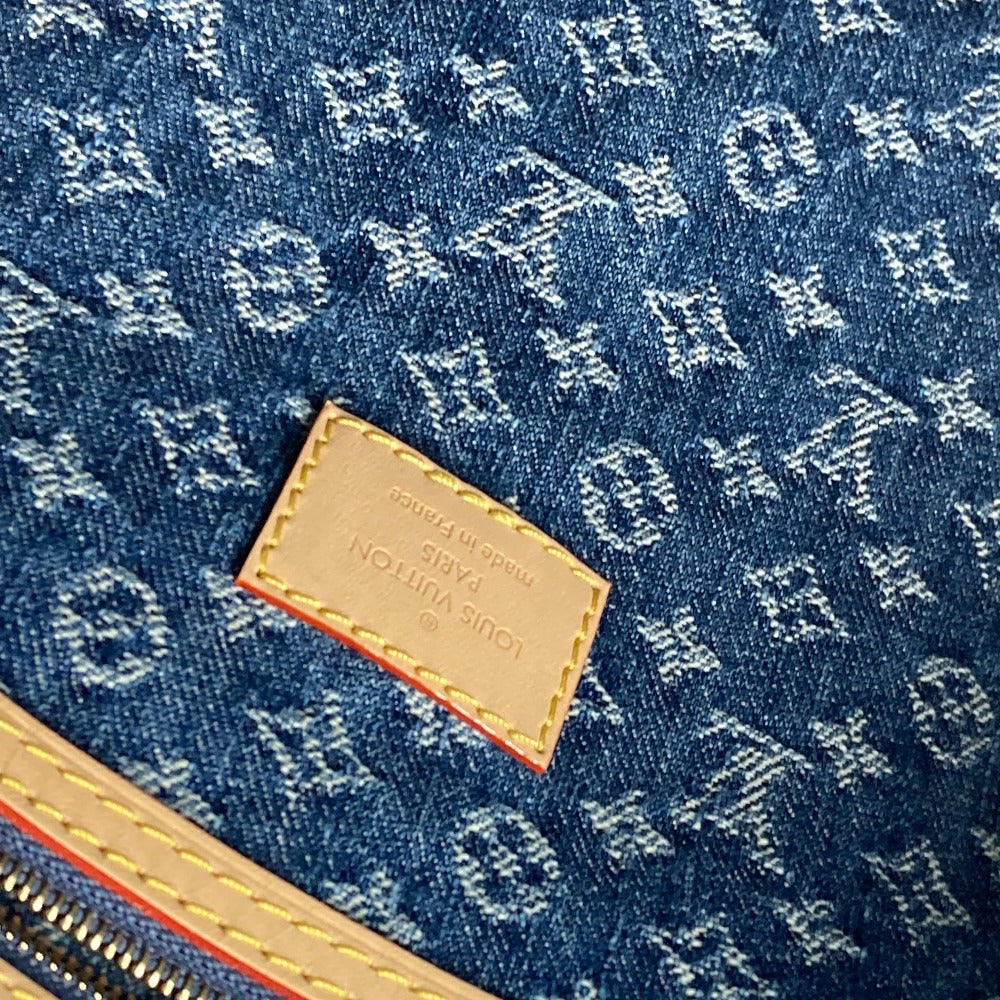 LOUIS VUITTON Boston Duffel bag M24315 Monogram denim blue New LV Remix Keepall ・bandouliere 45