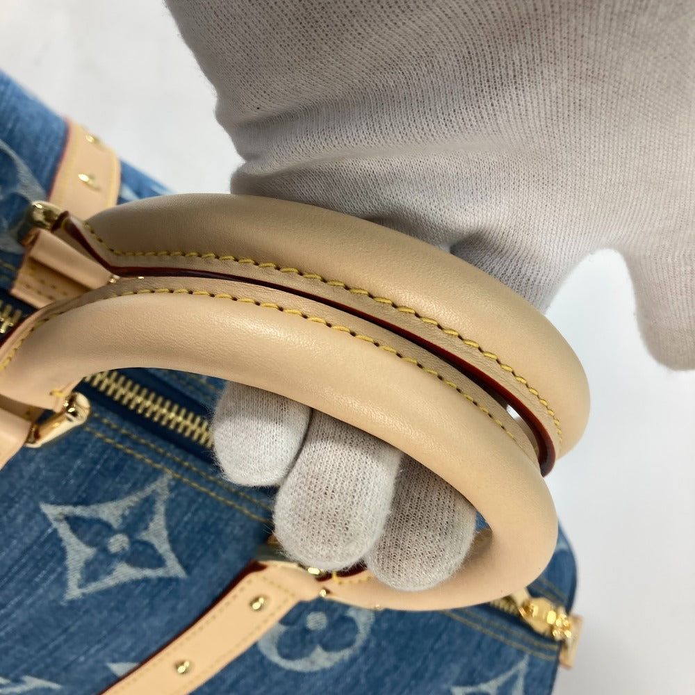 LOUIS VUITTON Boston Duffel bag M24315 Monogram denim blue New LV Remix Keepall ・bandouliere 45