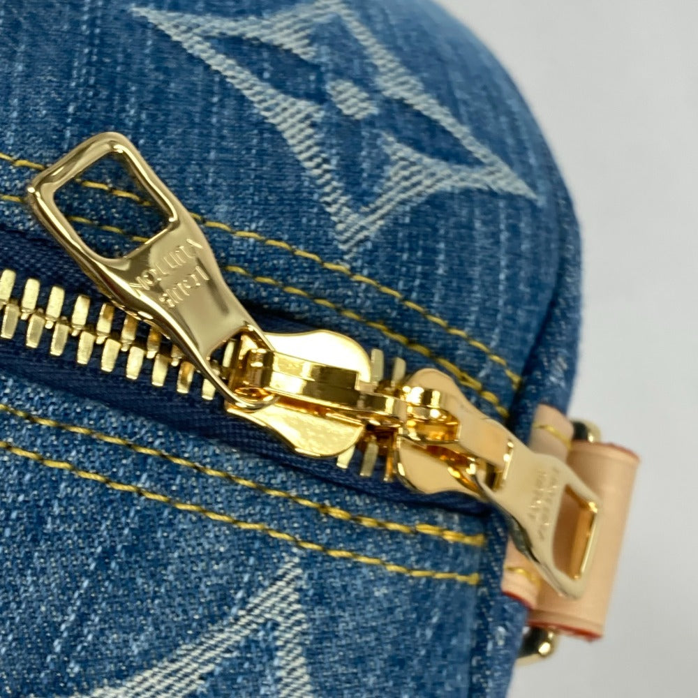 LOUIS VUITTON Boston Duffel bag M24315 Monogram denim blue New LV Remix Keepall ・bandouliere 45