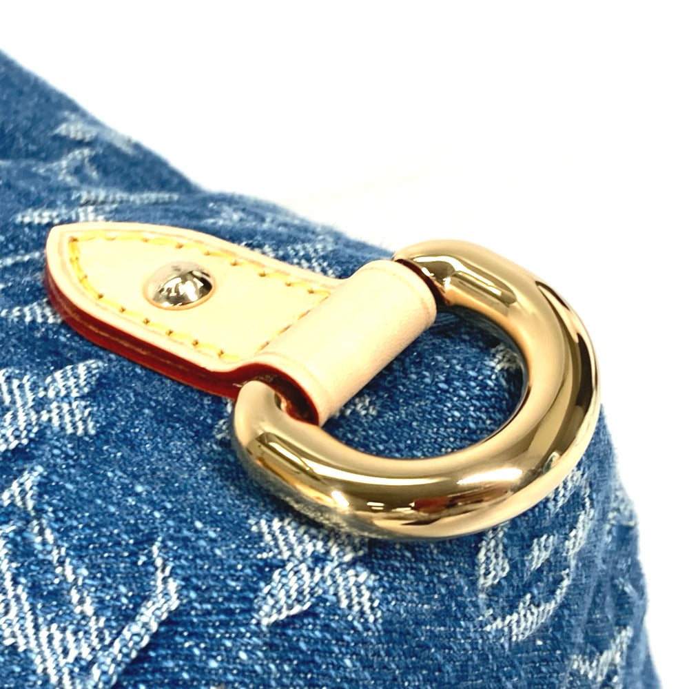 LOUIS VUITTON Backpack M46836 Monogram denim blue New LV Remix Venice Women Used