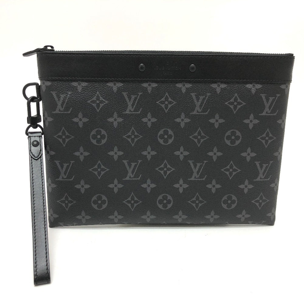 LOUIS VUITTON Clutch bag ‚l81569 Monogram Eclipse Canvas black Monogram Eclipse pochette to go mens Used
