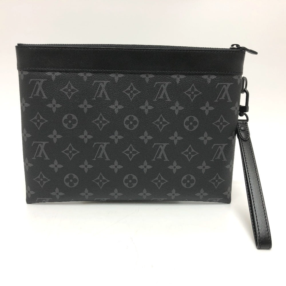 LOUIS VUITTON Clutch bag ‚l81569 Monogram Eclipse Canvas black Monogram Eclipse pochette to go mens Used