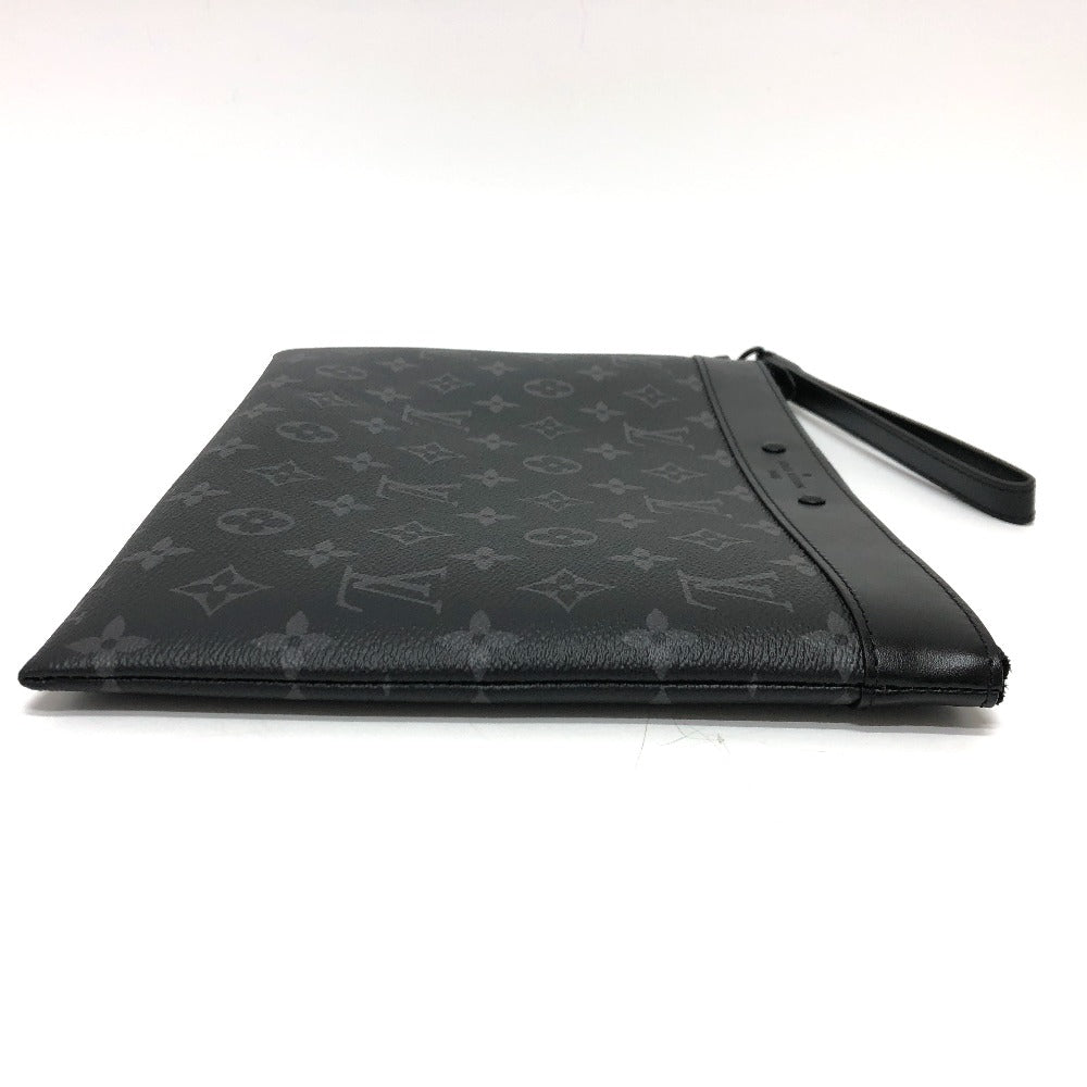 LOUIS VUITTON Clutch bag ‚l81569 Monogram Eclipse Canvas black Monogram Eclipse pochette to go mens Used