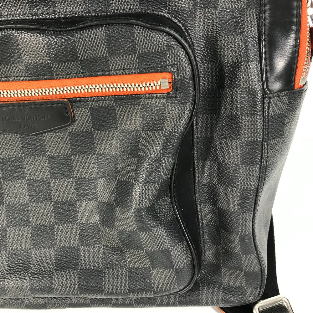 LOUIS VUITTON Backpack N42403 Damier Grafitto Canvas black Damier Grafitte Josh