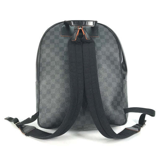 LOUIS VUITTON Backpack N42403 Damier Grafitto Canvas black Damier Grafitte Josh
