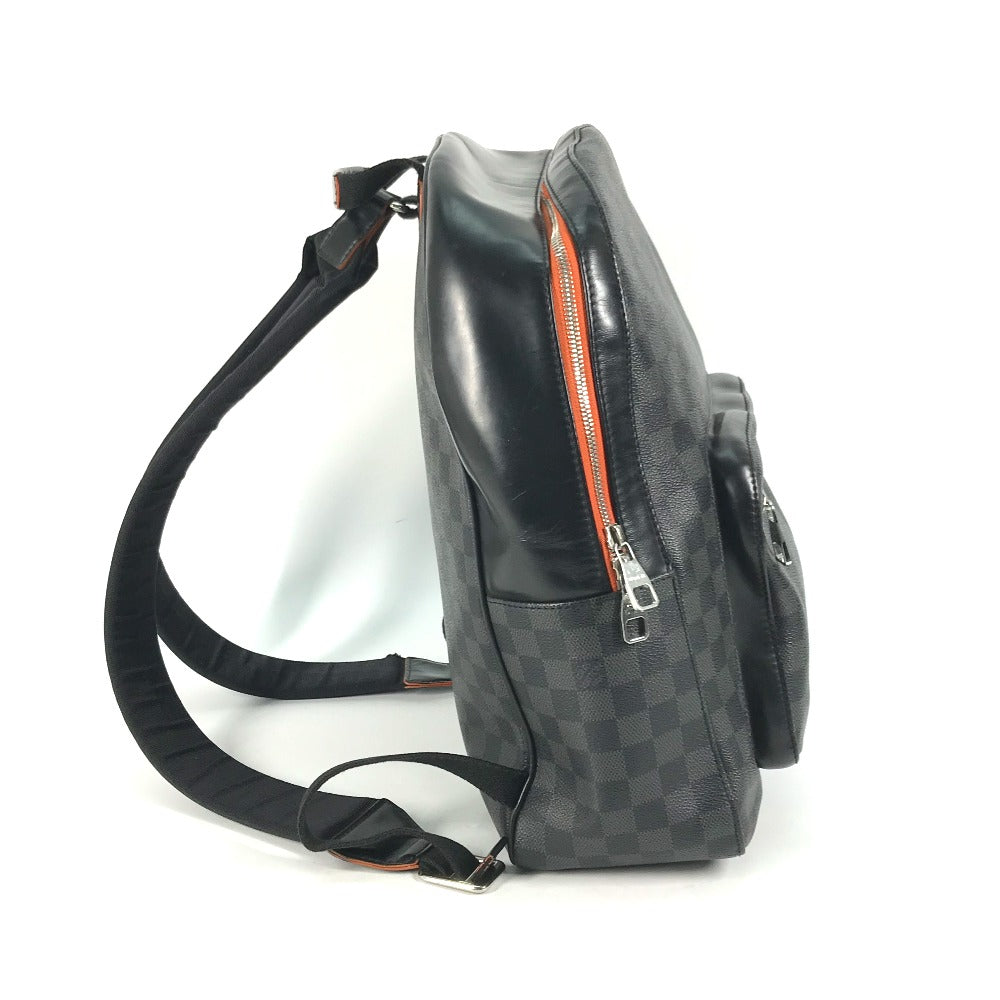 LOUIS VUITTON Backpack N42403 Damier Grafitto Canvas black Damier Grafitte Josh