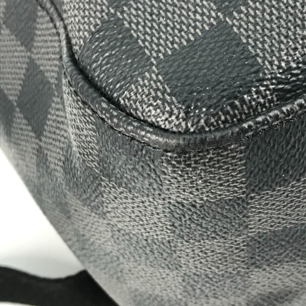 LOUIS VUITTON Backpack N42403 Damier Grafitto Canvas black Damier Grafitte Josh