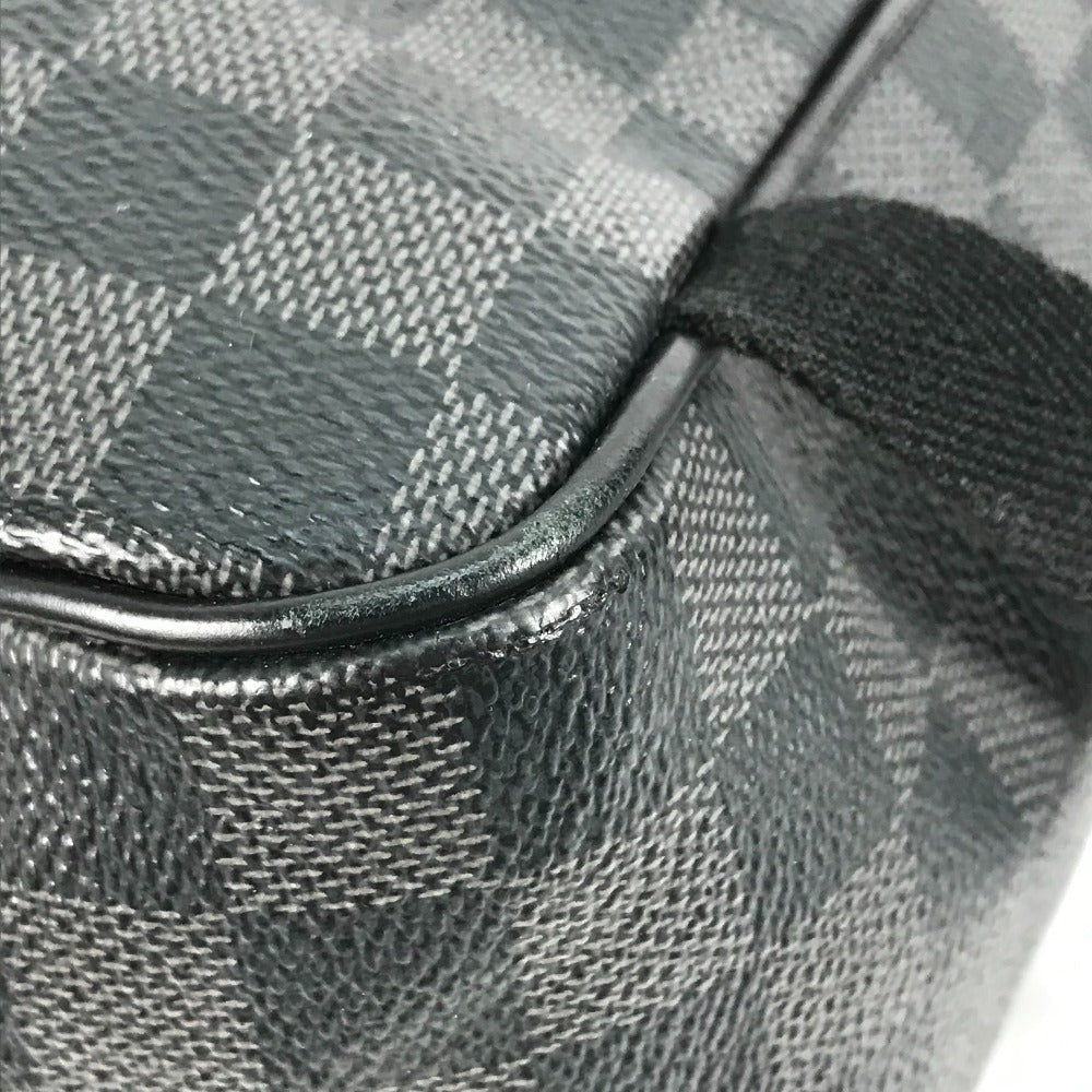 LOUIS VUITTON Backpack N42403 Damier Grafitto Canvas black Damier Grafitte Josh